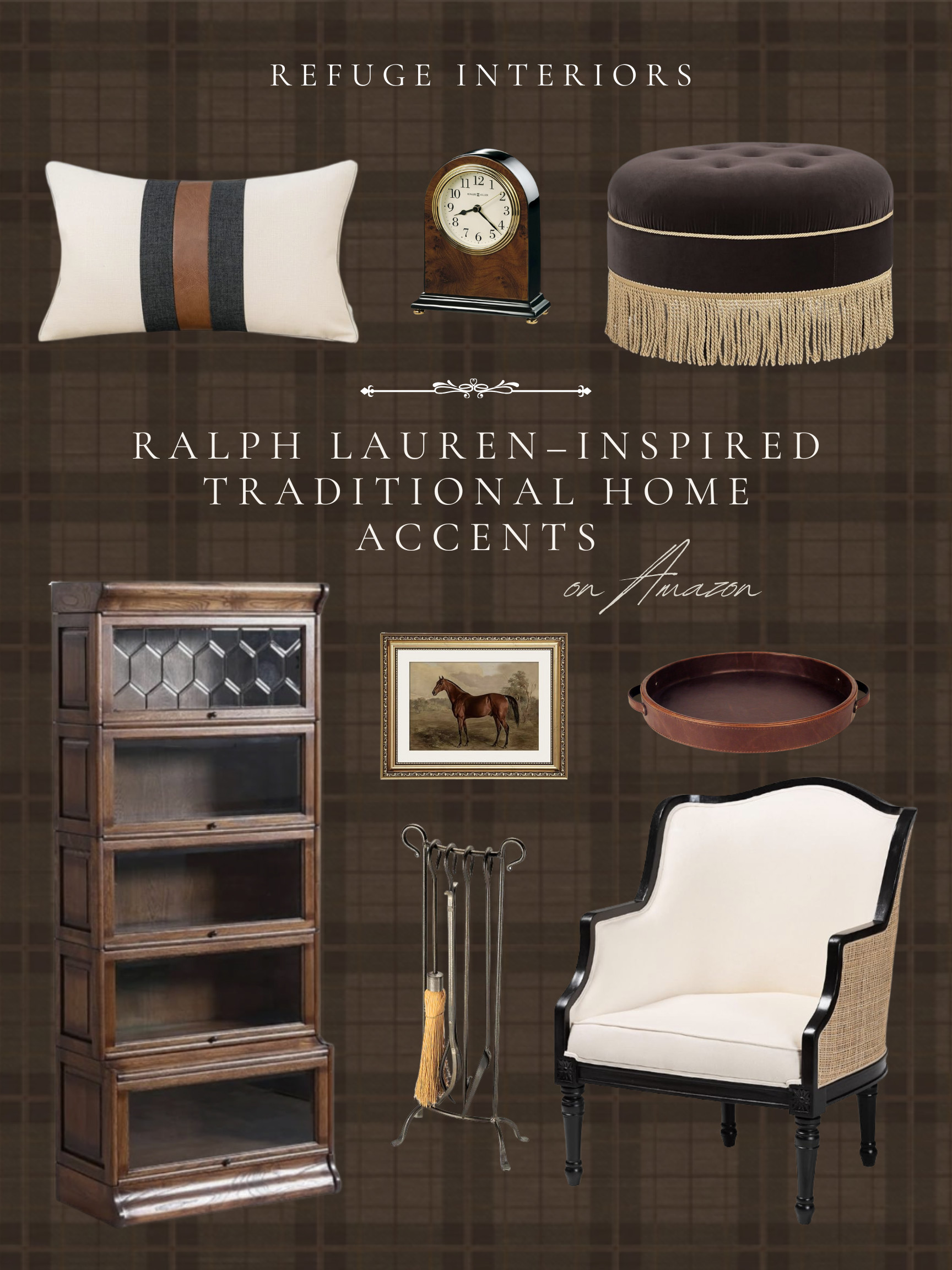 A curated collection of Ralph Lauren–inspired furniture and traditional home accents from Amazon chosen for a classic look that layers effortlessly with vintage. 

 #LTKHome