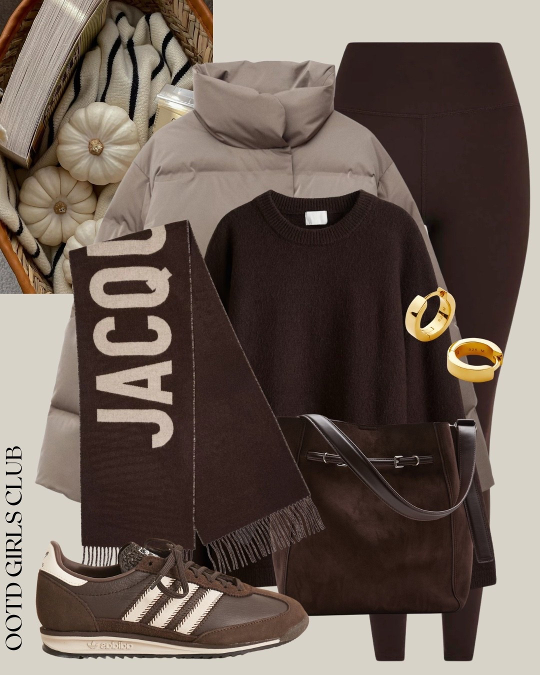 Chocolate brown leggings outfit 

#LTKwinter #LTKautumn #LTKeurope