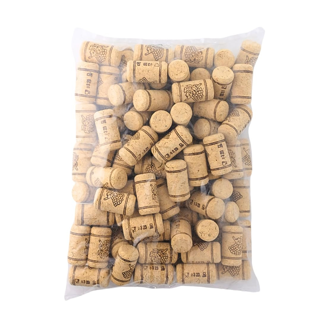 FastRack Bag of 100, #8 Premium Straight Corks for Wine Bottles | 1.73" x 0.87" (44 mm x 22 mm) B... | Amazon (US)
