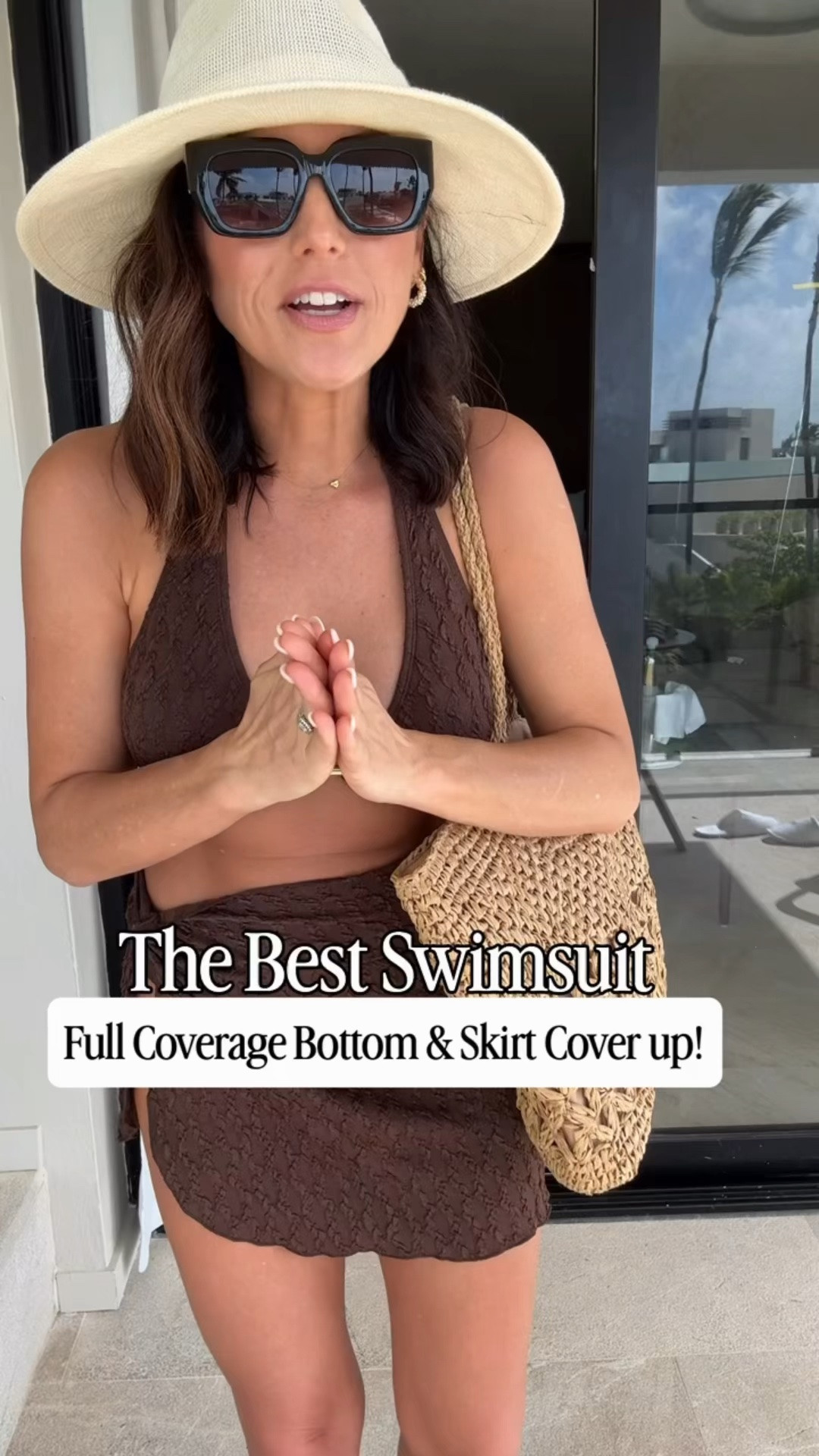 This might be my favorite swimsuit I’ve found all summer! 🤩 The full-coverage bottoms + matching skirt cover-up make it so flattering and easy to wear. It gives you coverage while still looking so chic, and the chocolate brown color is absolutely gorgeous.

Perfect for beach days, pool days, vacations, and resort wear. You’ll wear this set over and over! 🤎🏝️✨

#SwimsuitFind #SummerStyle #VacationOutfit #BeachStyle #PoolDay #ResortWear #AmazonFinds #SummerMustHave #BeachVacation #AffordableFashion #LTKStyle #SwimwearFinds