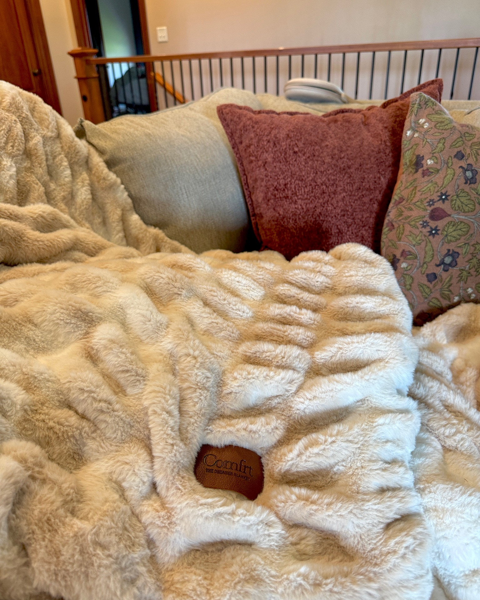 Dreamer Weighted Blanket - I cannot believe I waited so long to pull the trigger. It literally feels like a cloud wrapped around my body. I got the color Cappuccino!