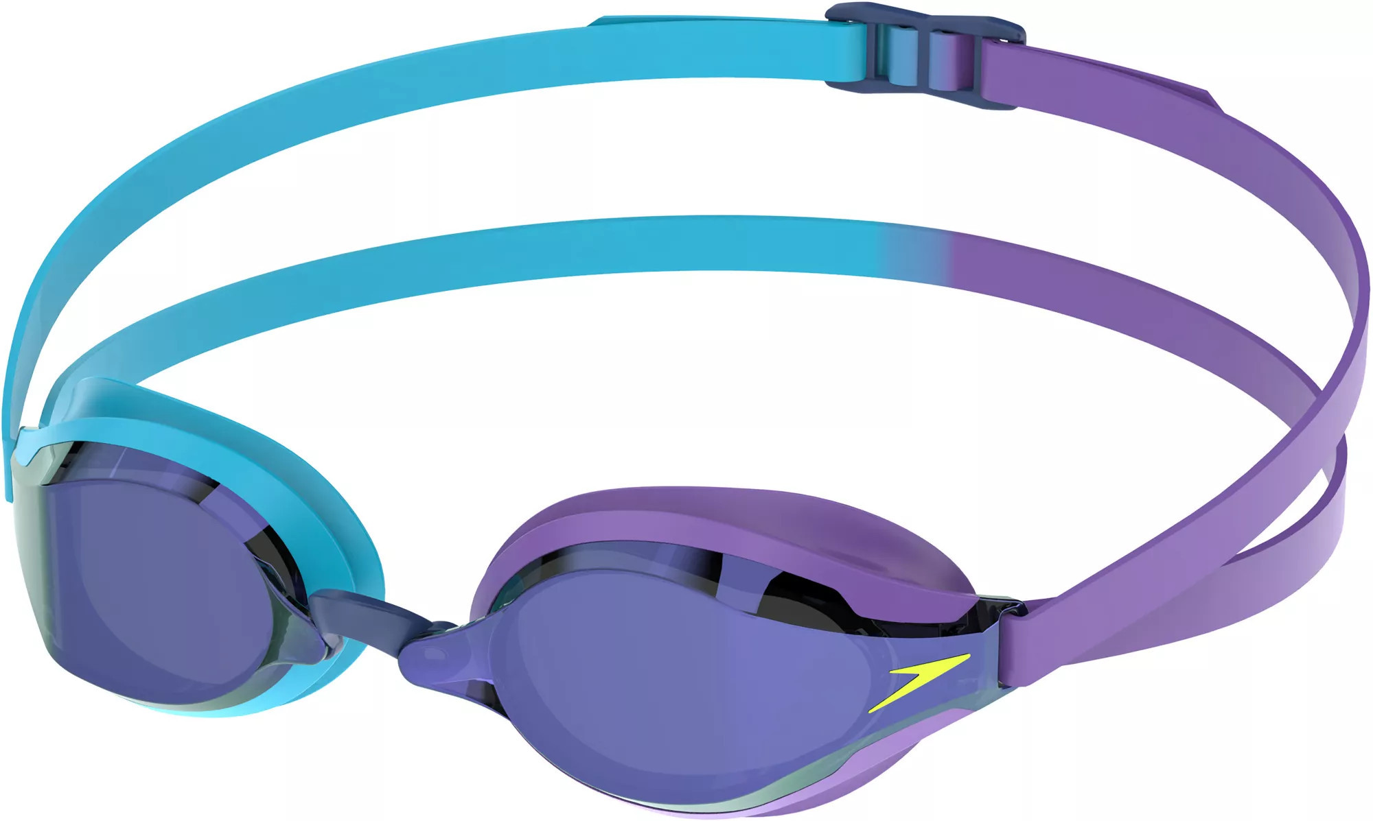 Speedo Adult Fastskin Speed Socket 2.0 Mirrored Goggles, Mayan Blue Galaxy Grape/Smoke/Iris Mirror | DICK'S Sporting Goods