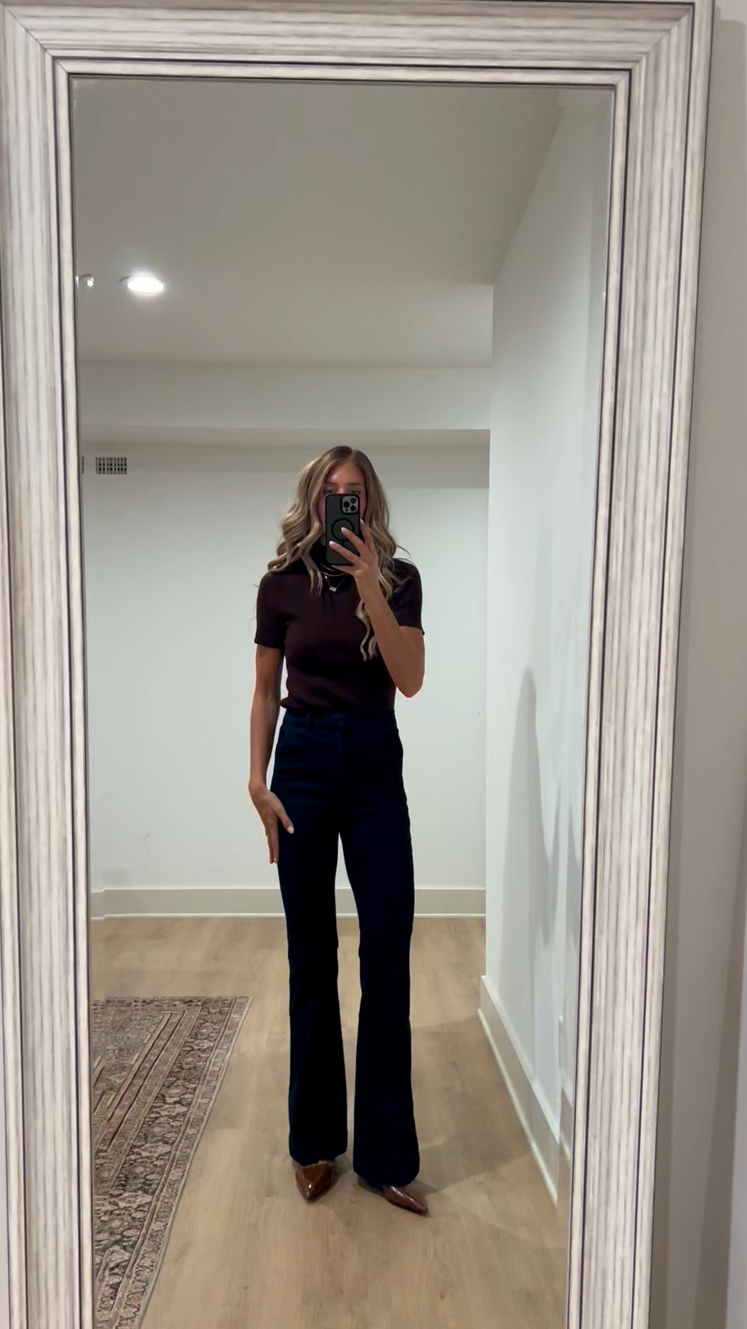  run bigger. Jeans have a stretch. Wearing 4 long

#LTKSeasonal