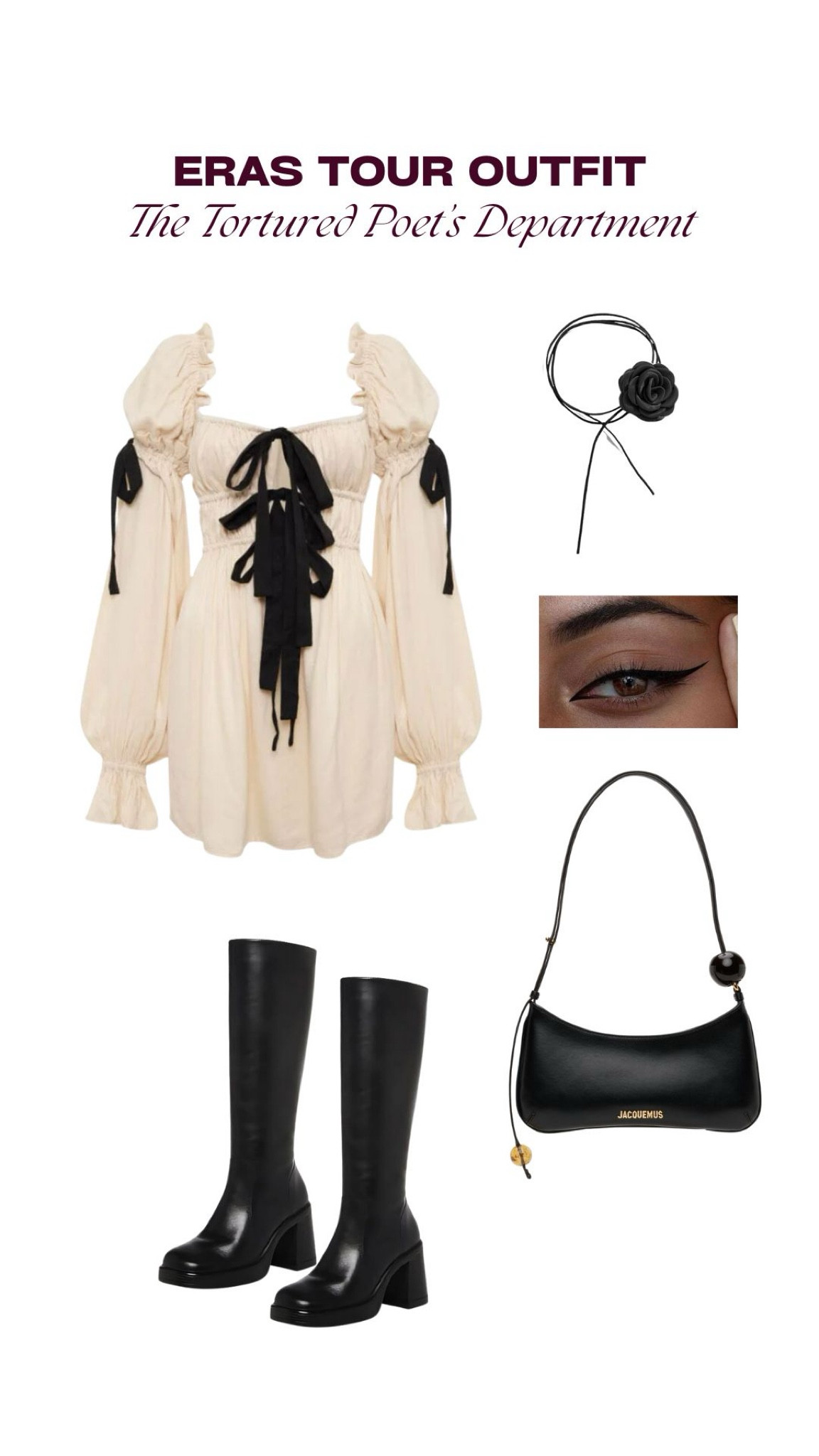 Eras Tour Outfit 🕯️🪶🎩📝 

Taylor Swift, Taylor Swift Eras Tour outfit inspo, TTPD, The Tortured Poet’s Department, Concert outfit inspo, 

#LTKStyleTip #LTKParties #LTKShoeCrush