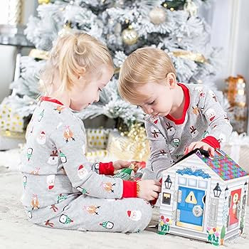 Melissa & Doug Take-Along Wooden Doorbell Dollhouse - Doorbell Sounds, Keys, 4 Poseable Dolls - P... | Amazon (US)