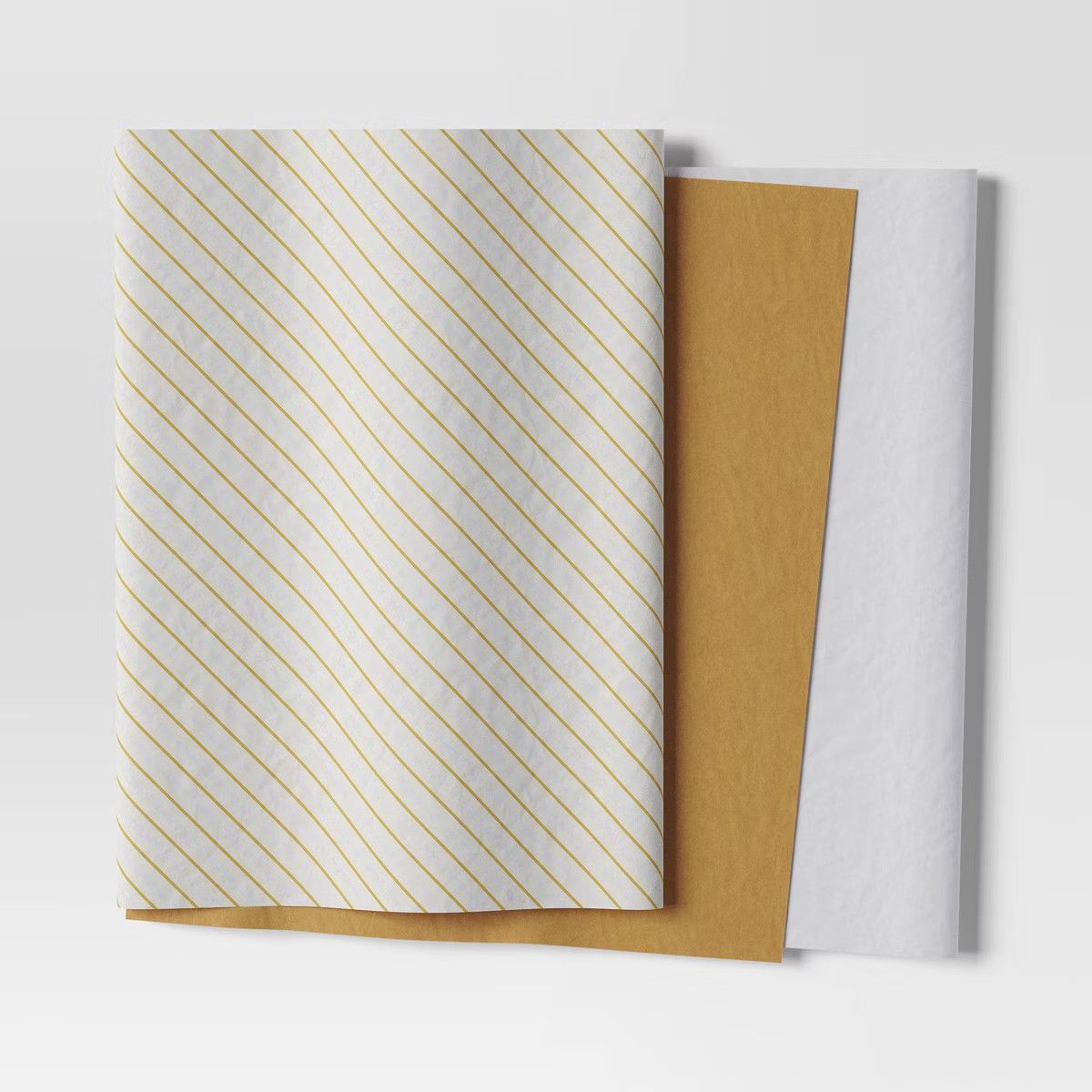 8ct Christmas Tissue Paper Gold/White - Wondershop™ | Target