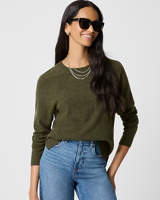 Wool-blend boyfriend sweater | J.Crew Factory