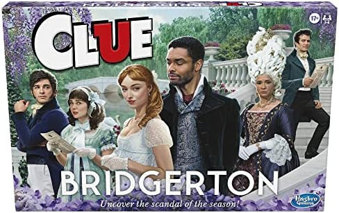 Clue: Bridgerton Edition-BoardGame for Ages 17+Game for Bridgerton Fans for 3-6 Players, Inspired... | Amazon (US)