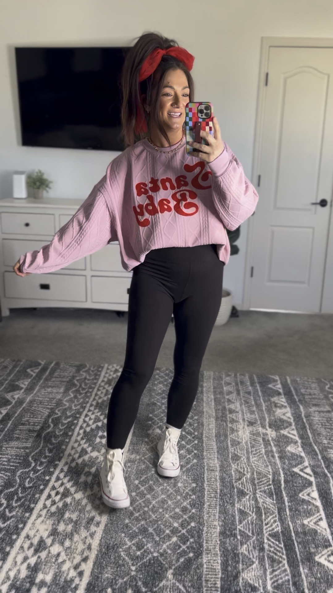 Super cute holiday leggings look ❤️💕

#LTKSeasonal #LTKHoliday #LTKStyleTip