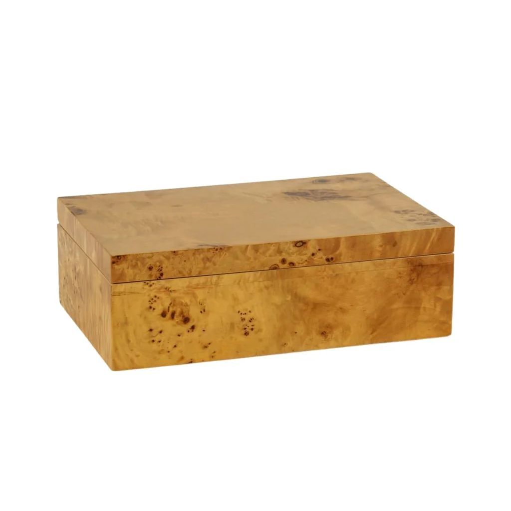 Burl Wood Box, Large | Paloma & Co.