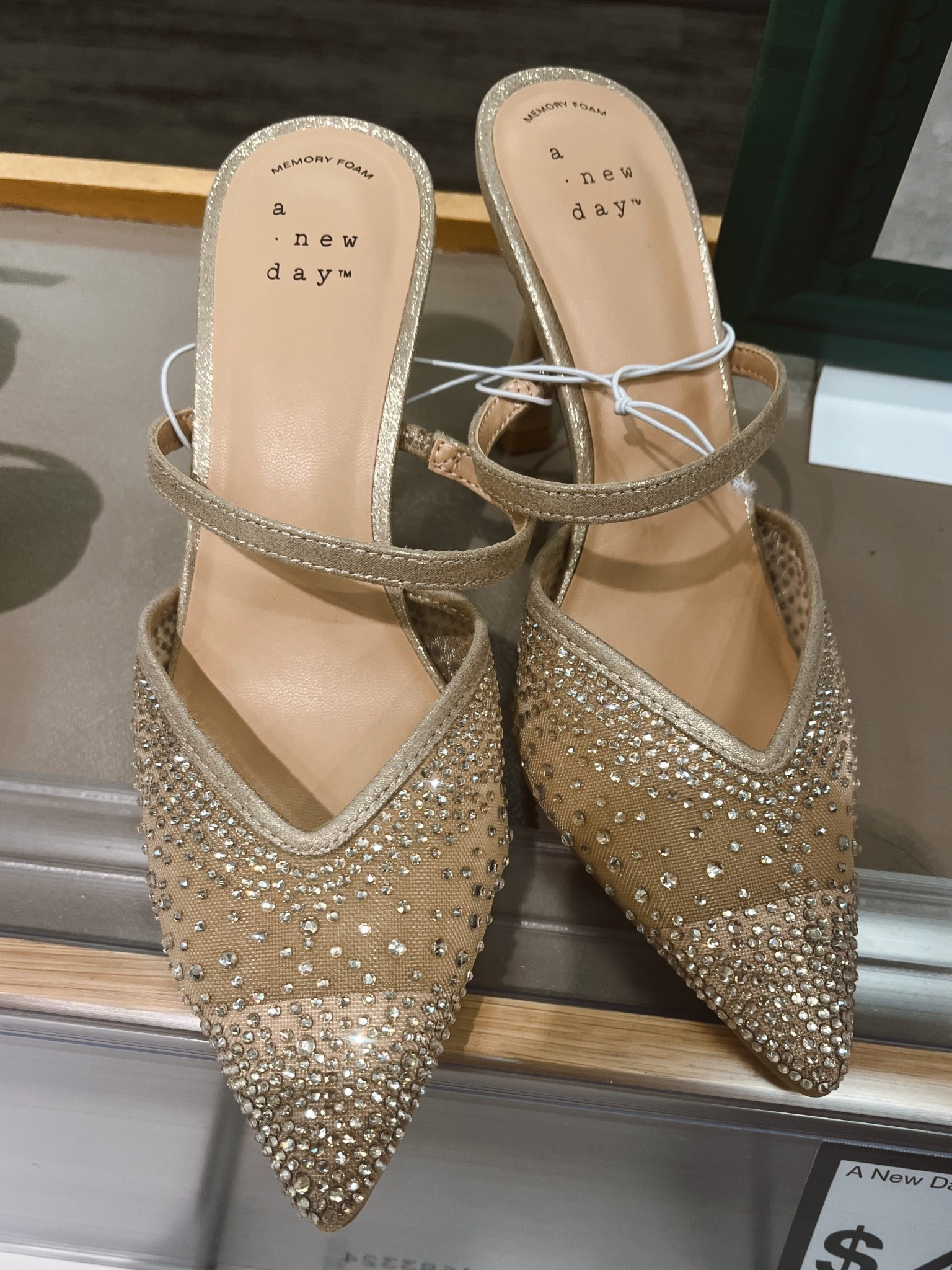 Ltkfindsunder100 / LTKGiftGuide / ltkgrwm / ltkootd / LTKsalealert / LTKstyletip / LTKwedding / gold heels / gold shoes / gold sparkly heels / target / target finds / target shoes / target style / heels / gold high heels 

#LTKHoliday #LTKSeasonal #LTKFindsUnder50