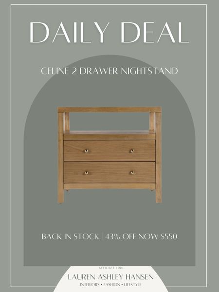 This stunning nightstand from Joss & Main is back in stock and on sale! A gorgeous piece that’s very similar to our Keane collection ones from Crate & Barrel! 

#LTKhome #LTKstyletip