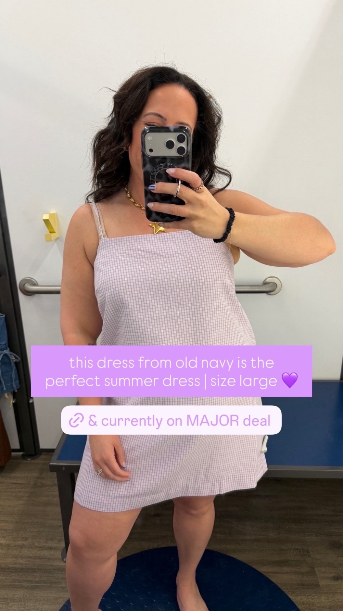 this dress from old navy is the perfect summer dress | size large 💜 and it’s currently on sale!

#LTKootd #LTKMidsize #LTKSeasonal