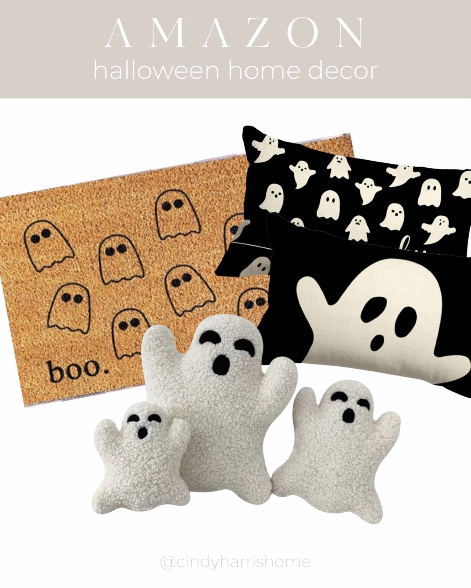 Family-friendly cute (not scary) Halloween ghost decor!! 👻 

#LTKSeasonal #LTKHome