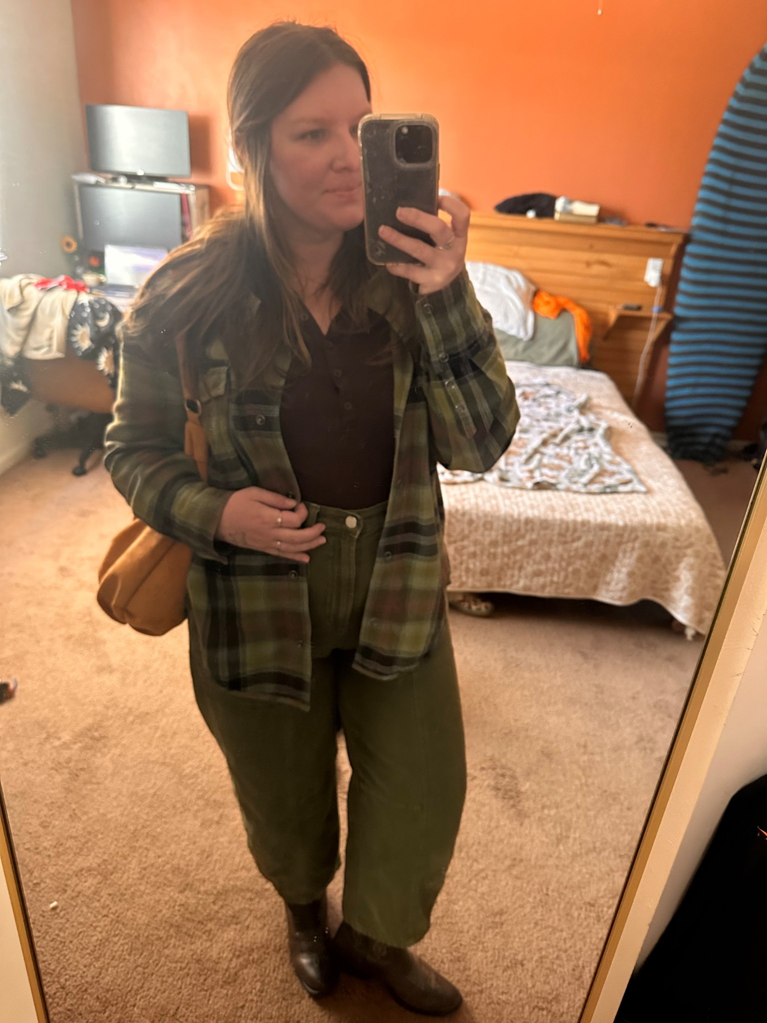 A moment for flannels. 
Perfect everyday wear outfit. 
Similar flannel linked. 

#LTKMidsize #LTKootd #LTKU