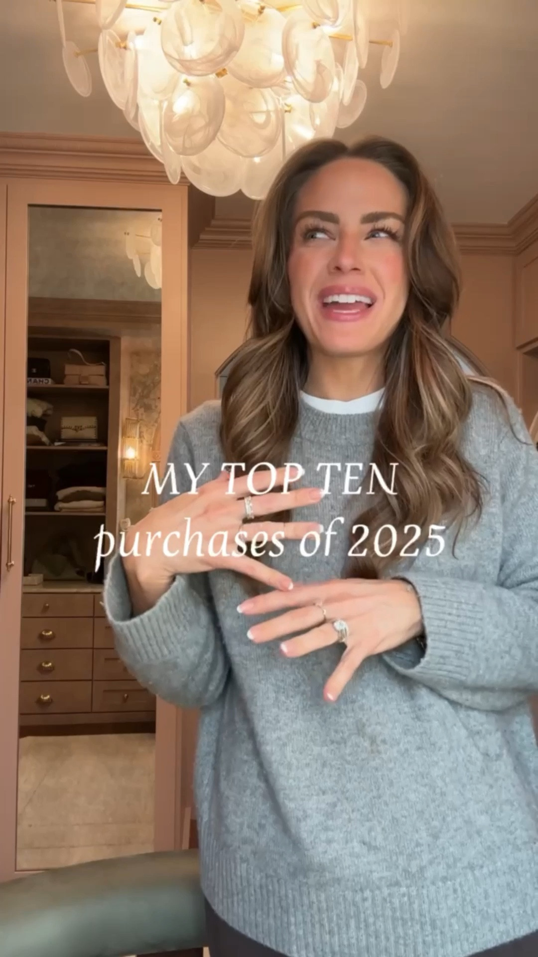 2025: TOP TEN PURCHASES✨
1. Pants (S)
2. Sweater (S)
3. Light Weight Moisturizer 
4. Runner Rug
5. Lip Stain (Charming or Lovely)
6. Eyebrow Gel (code: ALOPROFILE)
7. Jeans (25 & 26)
8. Splurge Flats
9. Leggings (XS or S)
10. Firming Creams


#LTKBeauty #LTKootd #LTKvlog