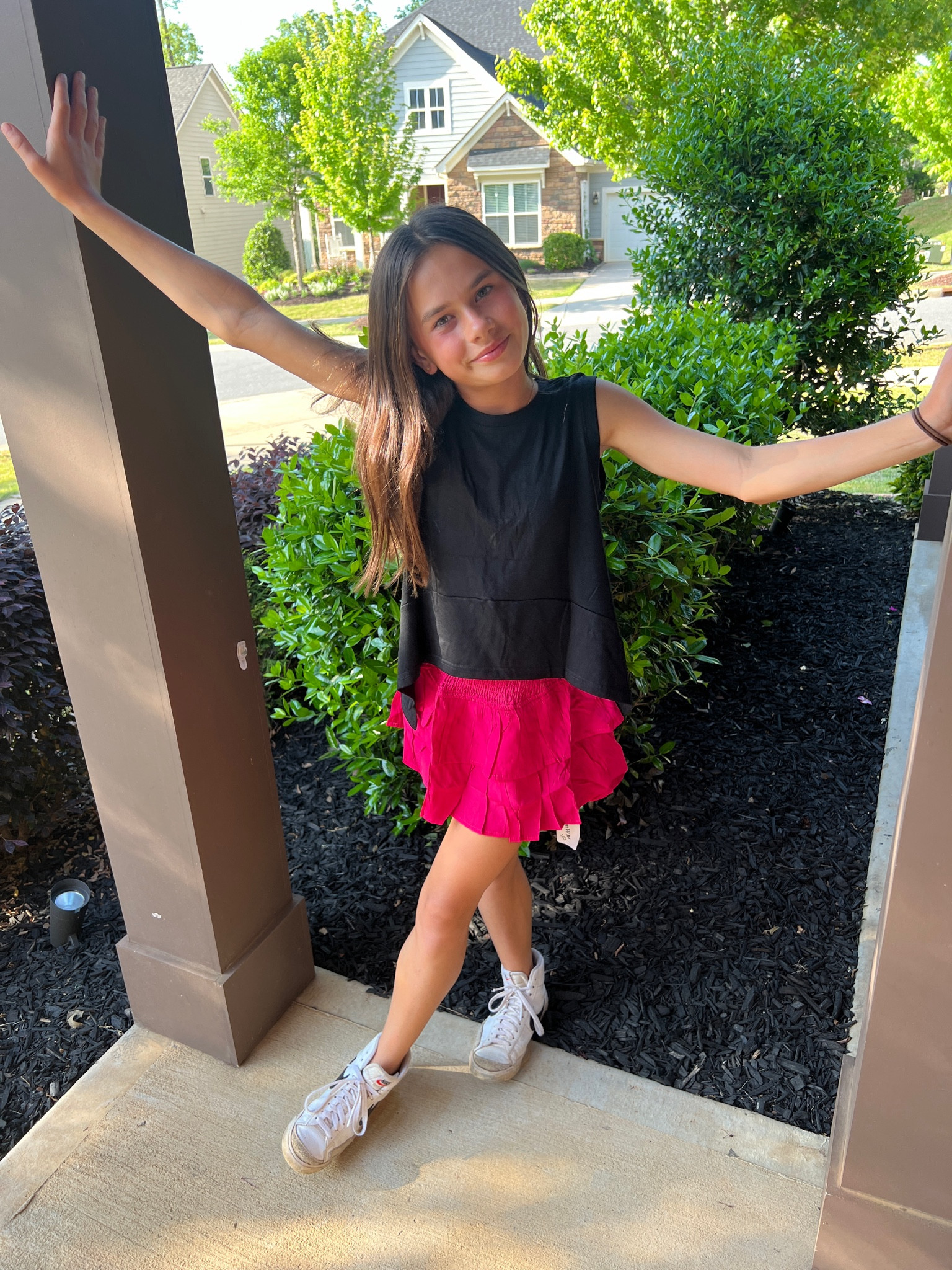 Cutest easiest way to look casual or cute for dinner!  These finds are so good!
Size 11-12 top
Size XS skirt

Amazon finds
Tween influencer 
Tween fashion
Clothes for girls

#LTKfamily #LTKfindsunder50 #LTKkids