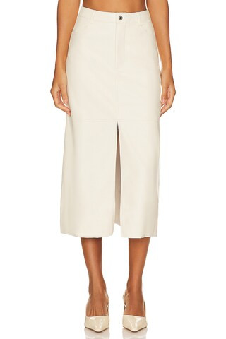 Faux Leather Midi Skirt
                    
                    WeWoreWhat | Revolve Clothing (Global)