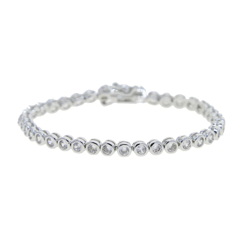 Bezel diamond bracelet | Shop the WM