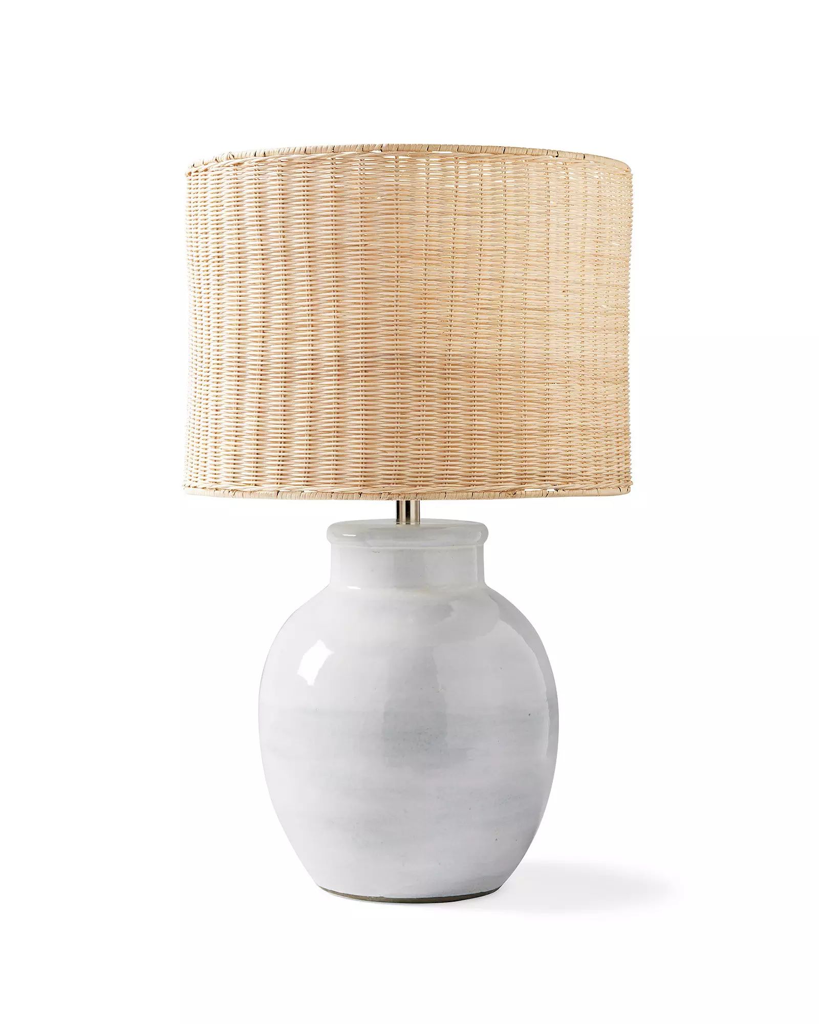 Morris Table Lamp - Wicker | Serena and Lily