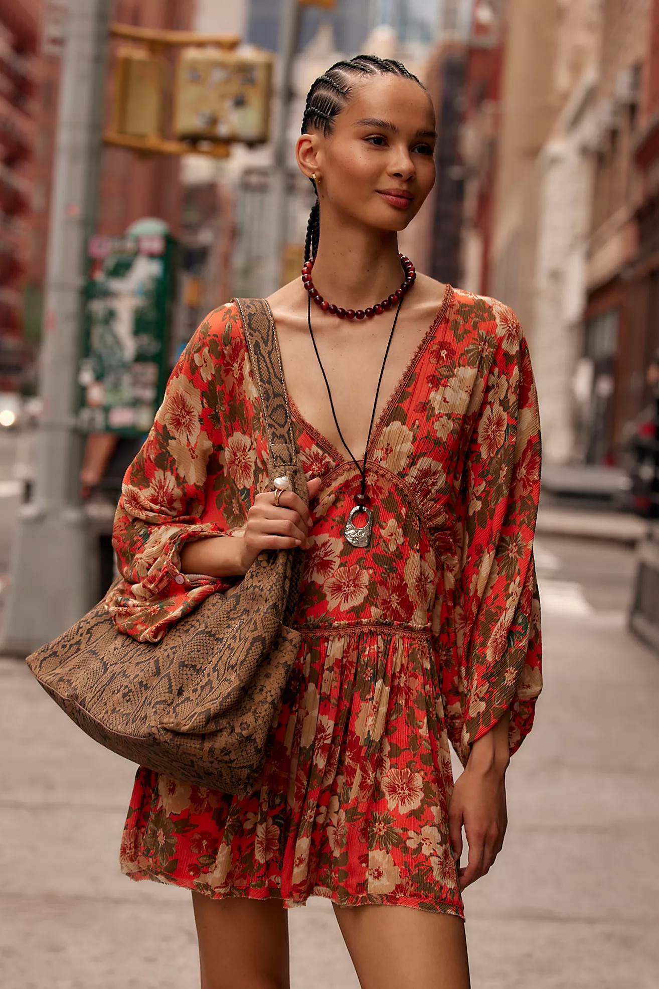 Sweet Dreams Printed Mini Dress | Free People (Global - UK&FR Excluded)