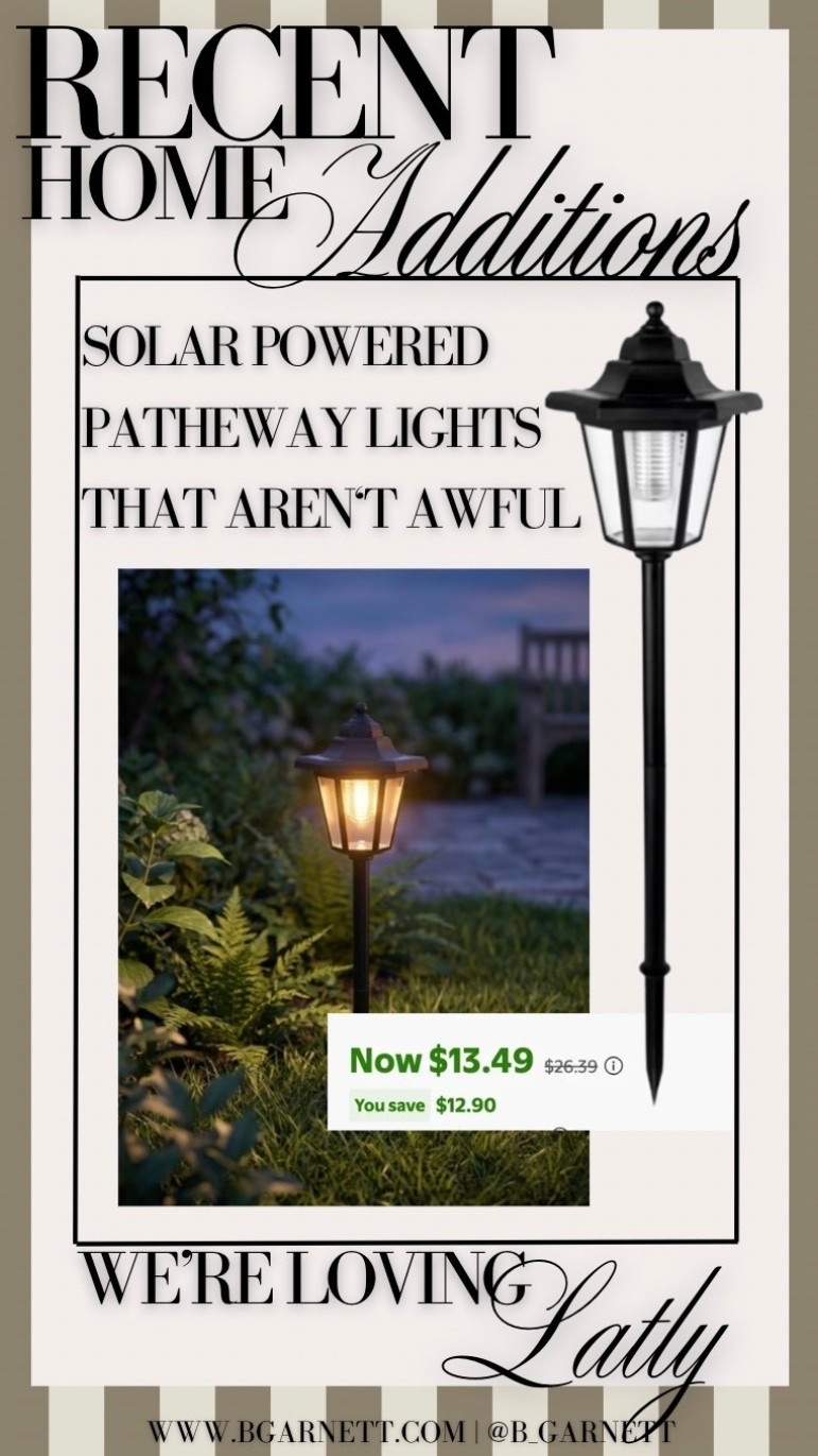 Solar power entry way lighting

Solar powered lights | pathway lights

#LTKHome #LTKdayinmylife #LTKSeasonal