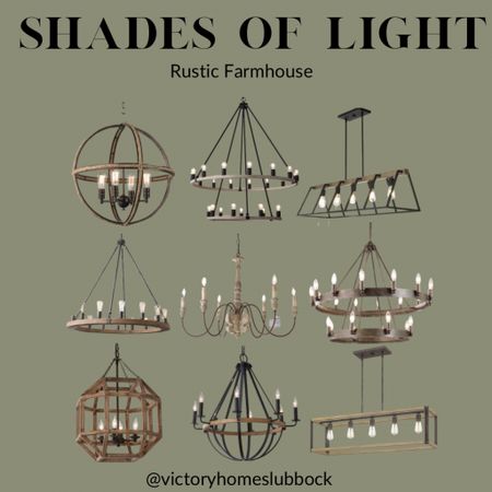 Rustic farmhouse lighting, lighting, light fixtures, chandeliers 

#LTKhome #LTKSale #LTKFind