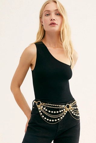 Taylor Pearl Chain Belt | Free People (UK)