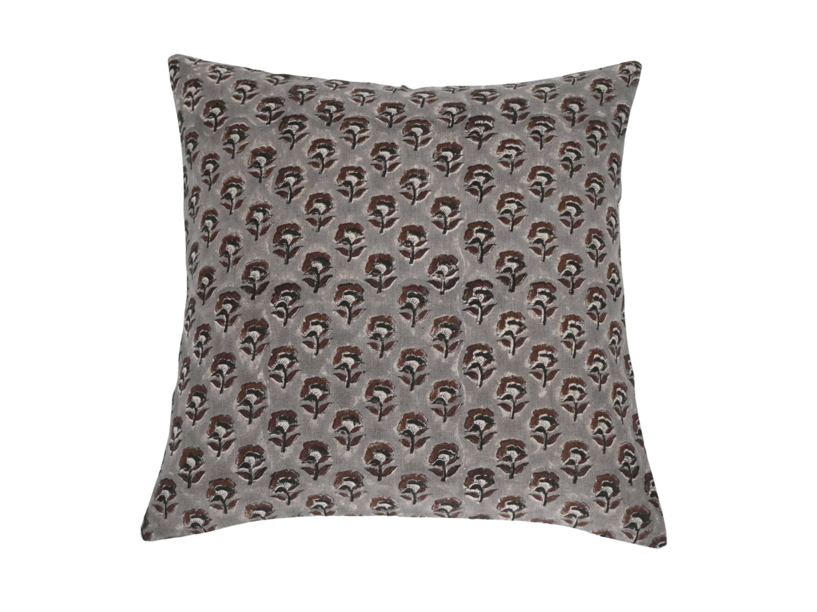 Buy James Block Print Pillow Cover Online | Maple Village Lane