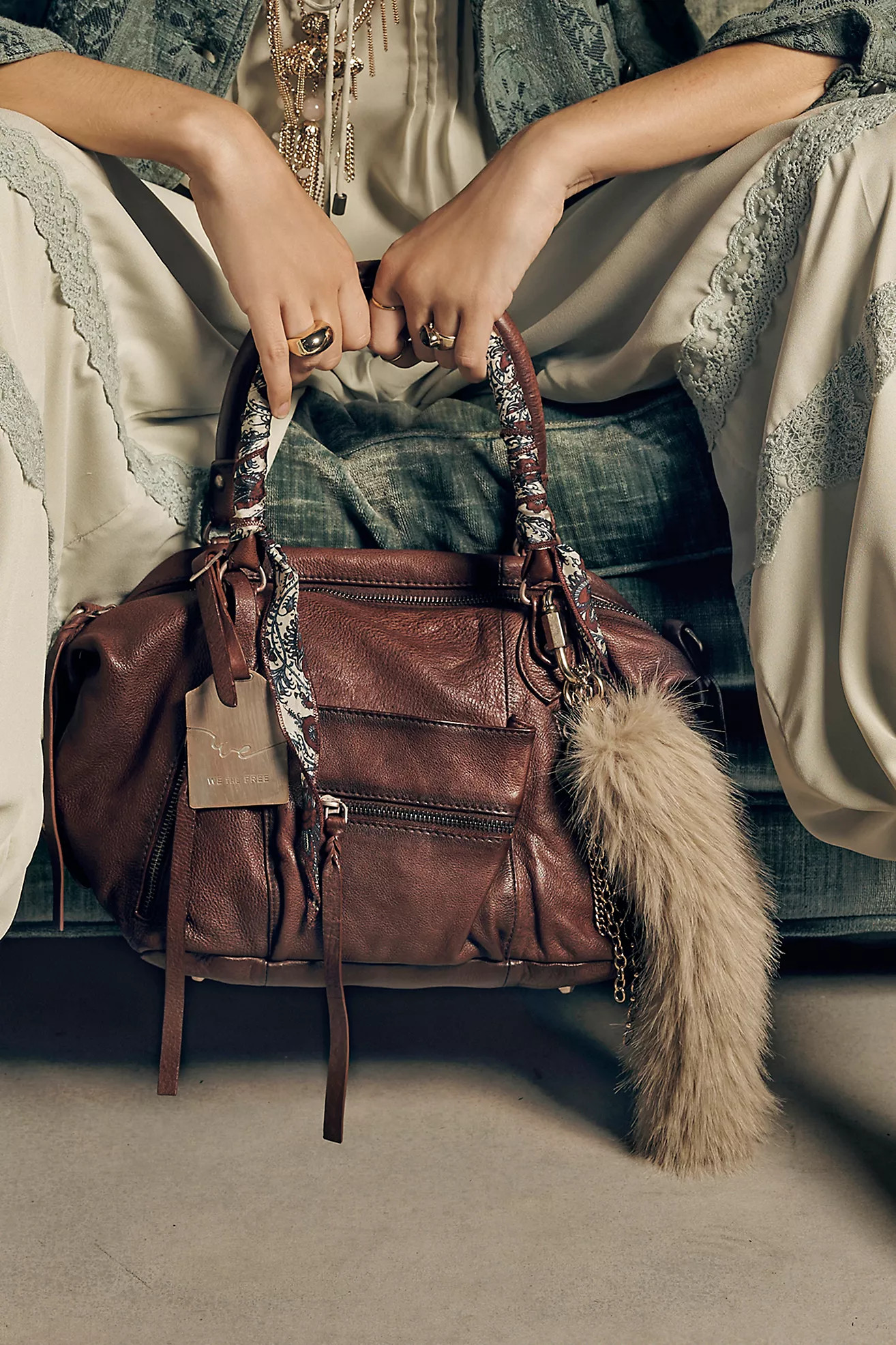 Fluffy Tail Bag Charm | Free People (Global - UK&FR Excluded)