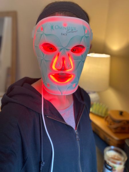 Omnilux contour LED mask I use in the morning to improve collagen and even skin tone 

#LTKBeauty