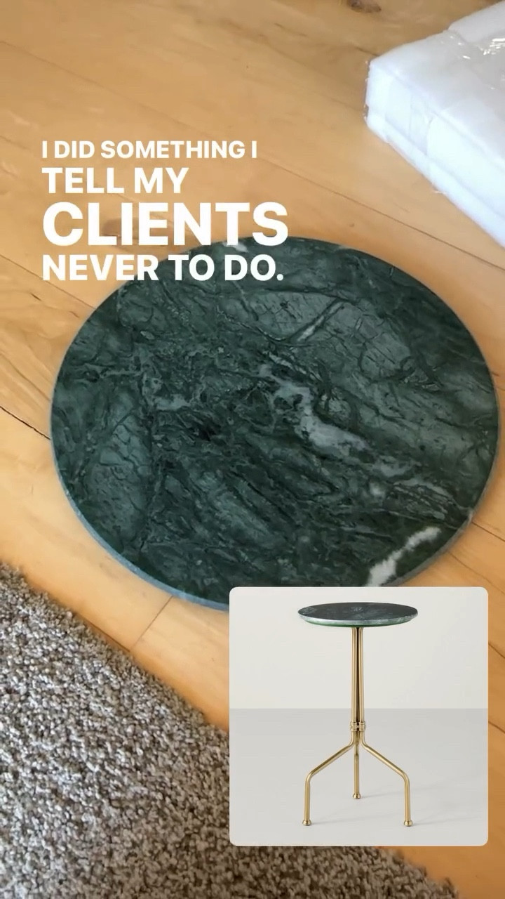 Let’s just say that @Target has done it again. I cannot believe the quality of the green marble.🤯 It looks (and feels) extremely high end, yet this drink table is less than $100!

#LTKstorytime #LTKHome