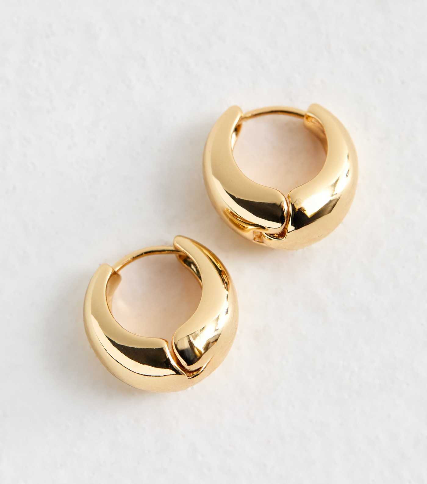 Real Gold-Plated Chunky Hoop Earrings
						
						Add to Saved Items
						Remove from Saved Ite... | New Look (UK)