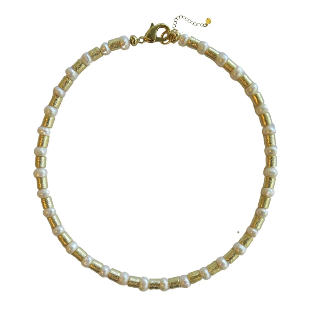 Manhattan Collar - Pearl | Accessory Concierge