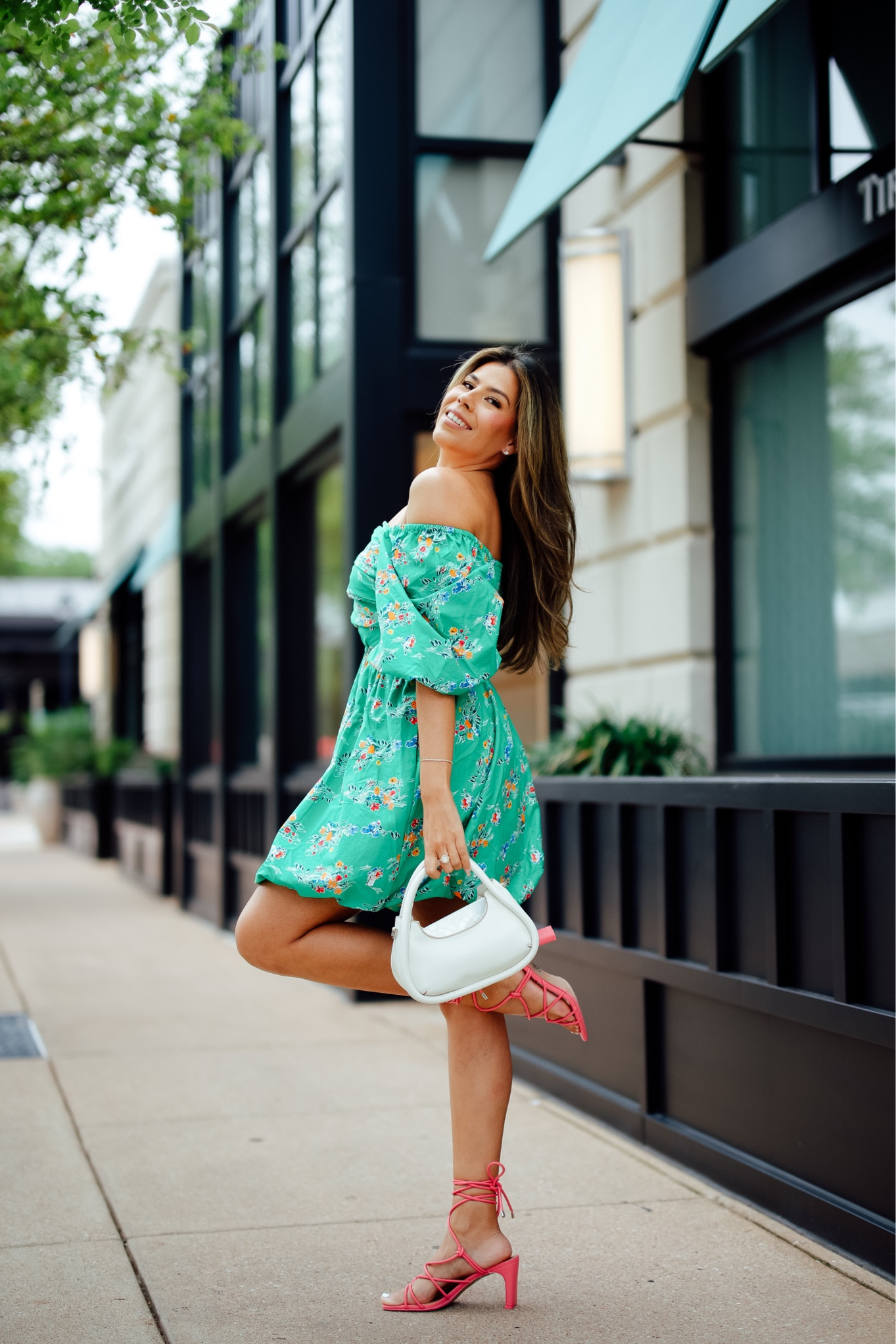 The most beautiful spring dress, featuring trendy dude cutouts! Wearing size medium

#LTKSeasonal #LTKshoecrush #LTKFind