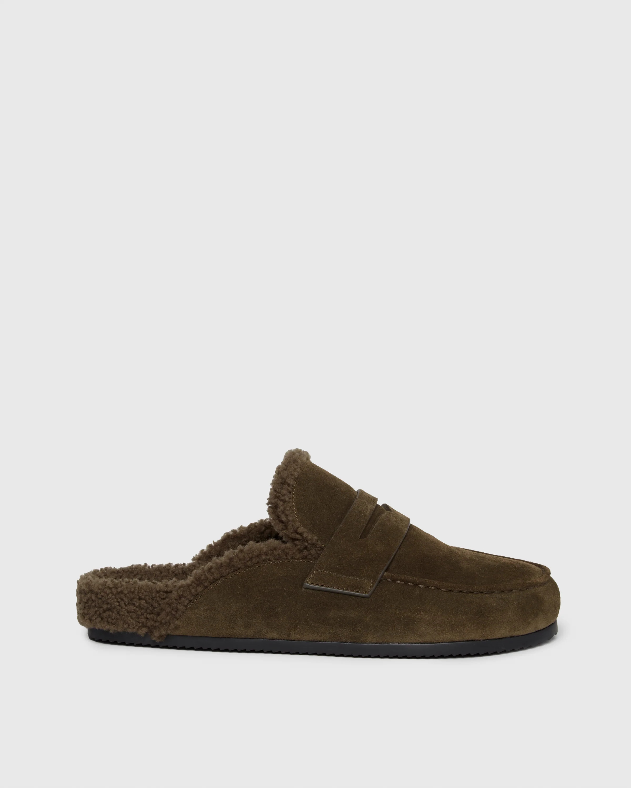 Wynn Shearling Slide | Paige