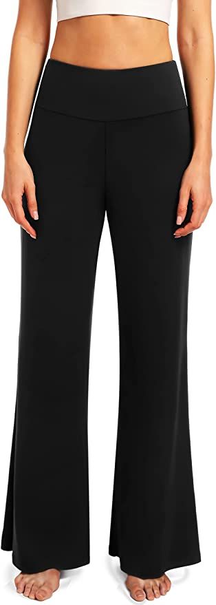 FULLSOFT Women's Casual Loose Wide Leg Pants-Yoga Flowy Comfy High Waisted Sports Athletic Lounge... | Amazon (US)
