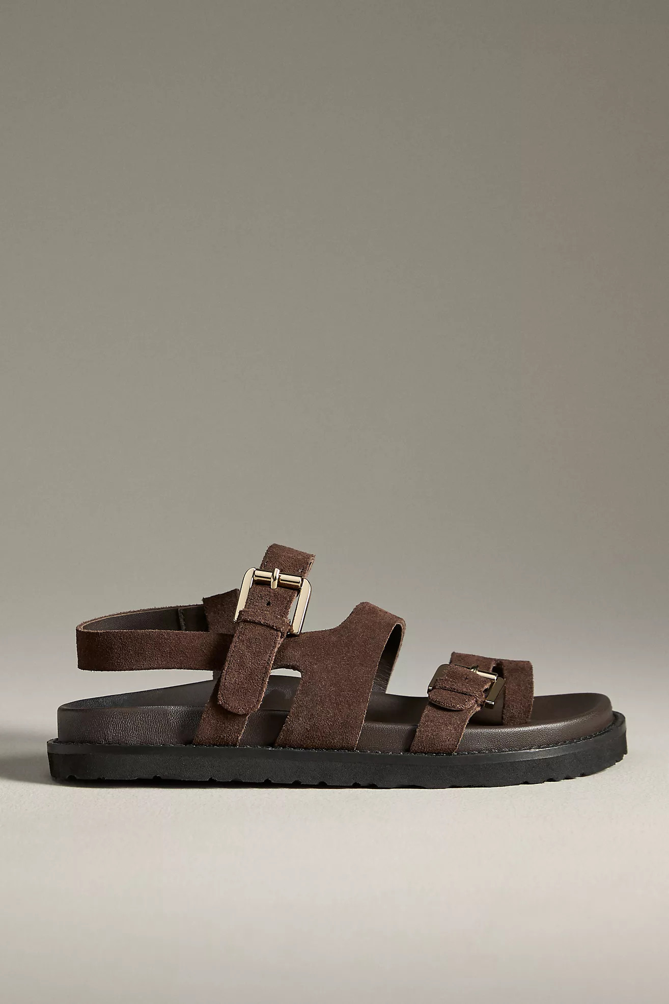 By Anthropologie Suede Buckle Sandals | Anthropologie (US)