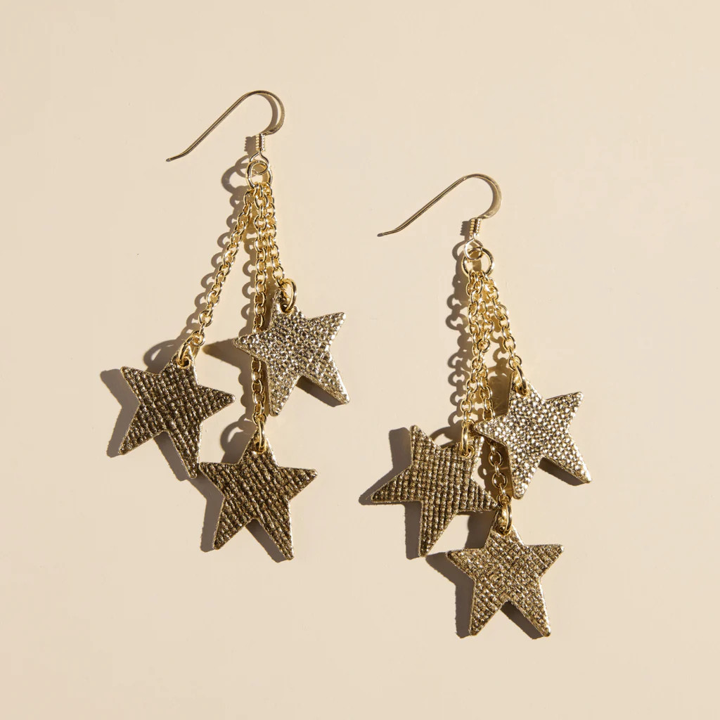 Gold Leaf Junos | Nickel and Suede