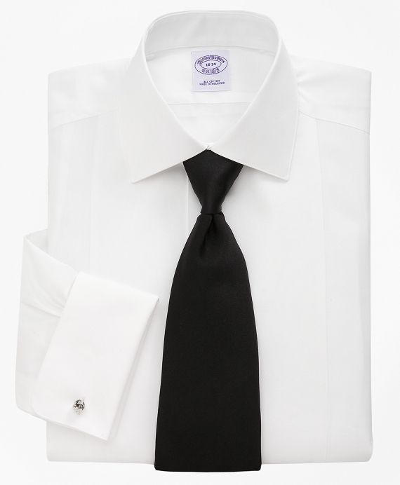 Bib-Front Spread Collar Tuxedo Shirt | Brooks Brothers