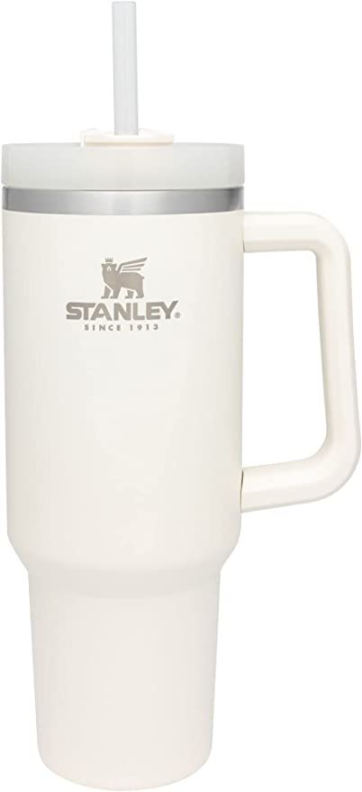 Stanley unisex adult 40oz Travel Quencher Tumbler, Cream, 1 Count Pack of US | Amazon (US)