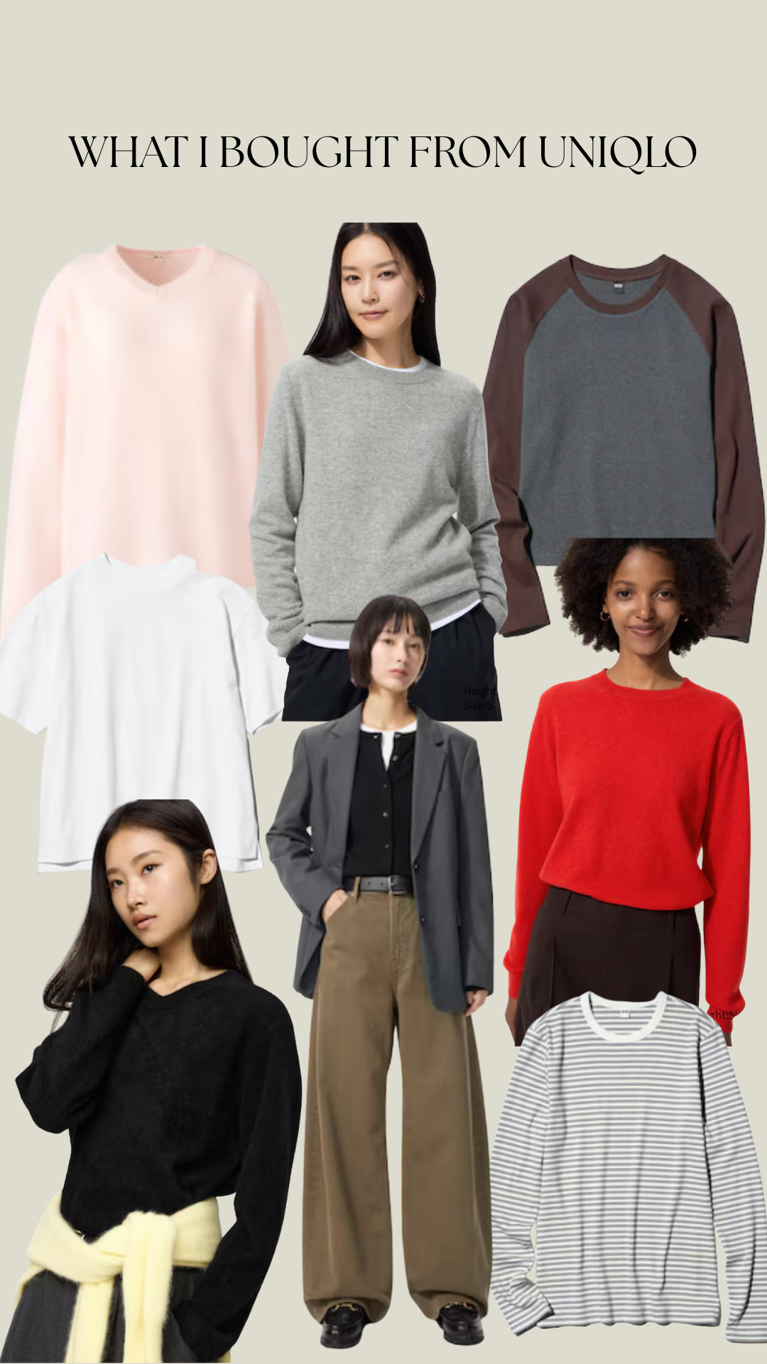 My Uniqlo purchases- I love the trousers! 

 #LTKuk #LTKautumn