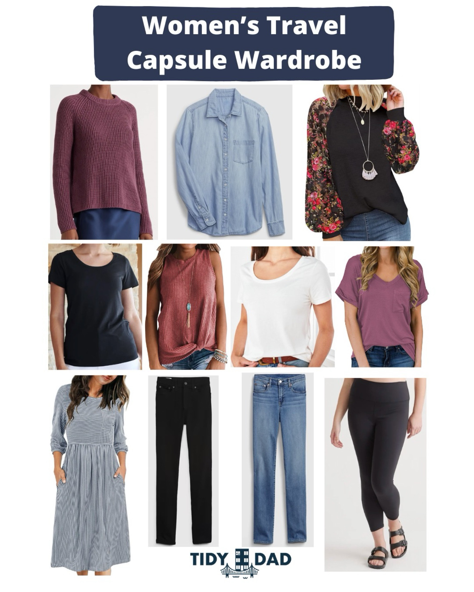 Women’s Travel Capsule Wardrobe  

#LTKtravel #LTKsalealert #LTKstyletip