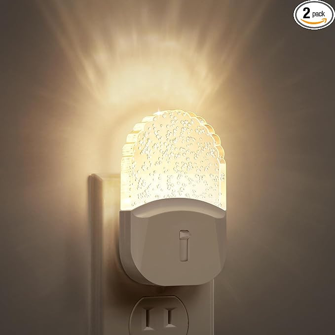 LED Night Light, Night Lights Plug into Wall [2 Pack], Plug in Night Light with Dusk to Dawn Sens... | Amazon (US)