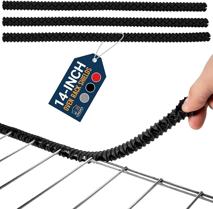Silicone Oven Guards for Racks by Linda’s Essentials (3 Pack) - Heat-Resistant Rack Protectors ... | Amazon (US)