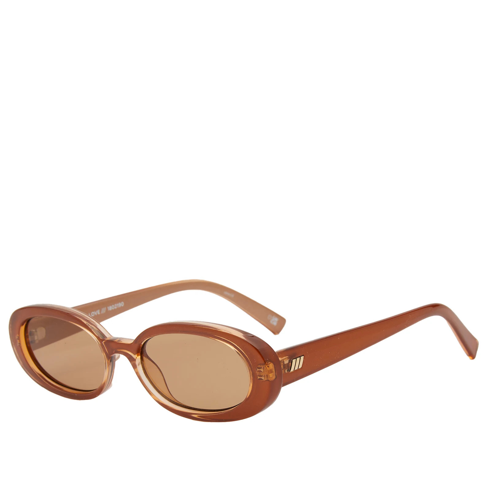 Le Specs Outta Love Sunglasses Caramel/Tan | END. Clothing