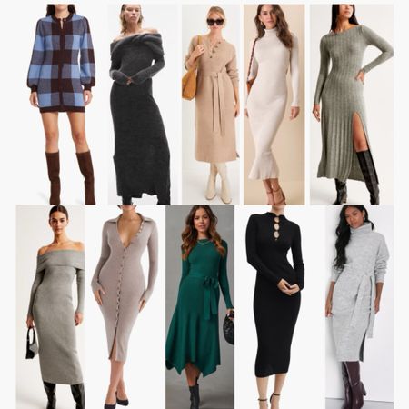 SWEATER DRESSES! 




Winter fashion
Winter dress
Winter dresses
Sweater
Sweater dresses
Winter trends
Winter wedding
Wedding guests dress










#LTKU #LTKfindsunder50 #LTKfindsunder100 #LTKplussize #LTKworkwear #LTKwedding

#LTKSeasonal #LTKstyletip #LTKsalealert