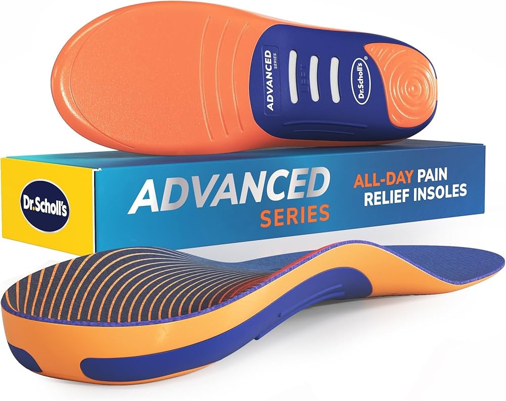 Dr. Scholl’s Advanced Pain Relief Insoles for Men Women, Heavy Duty Orthotics Inserts for Work ... | Amazon (US)