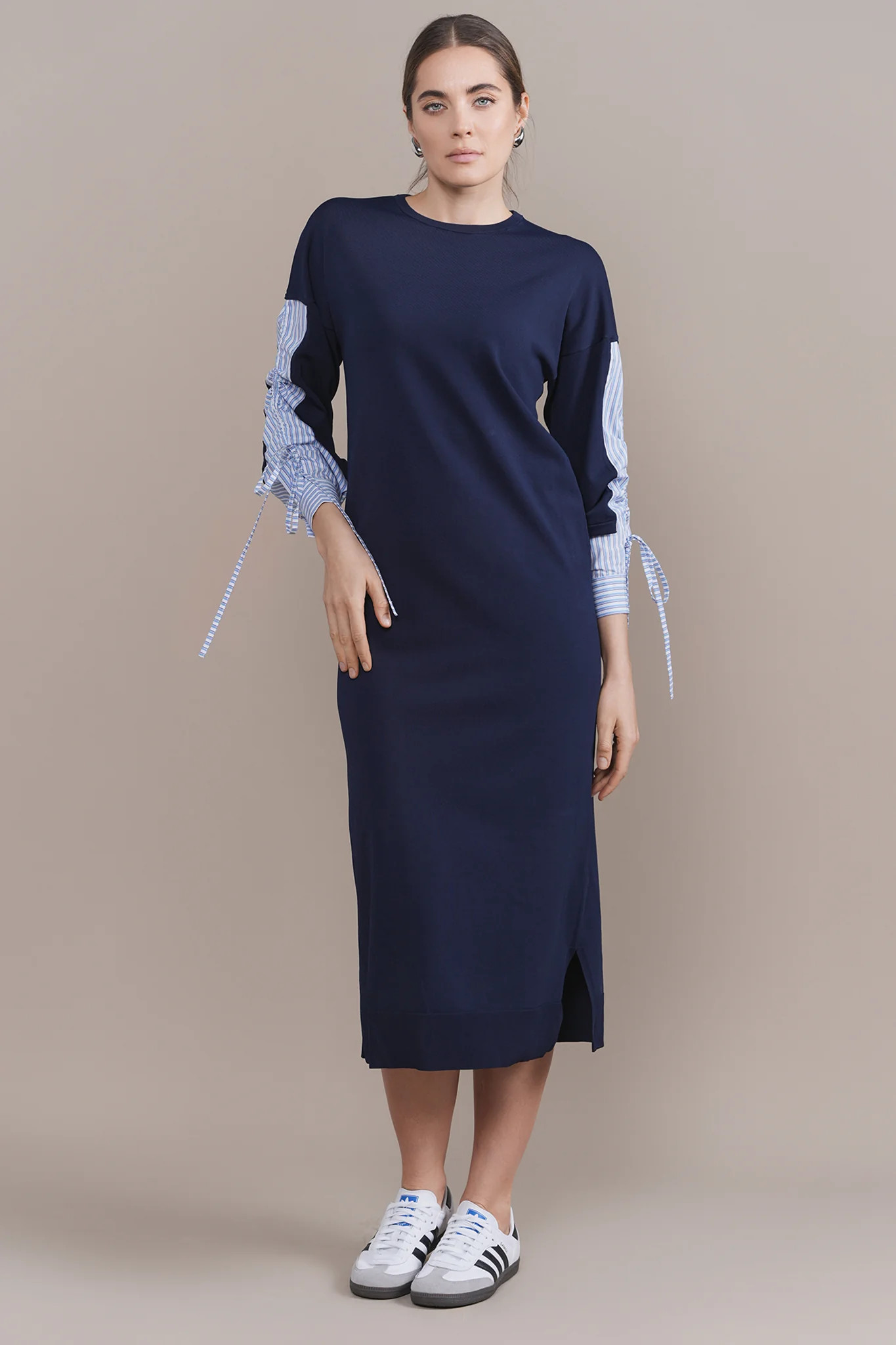 Emmah Dress in Midnight Navy | Apparalel
