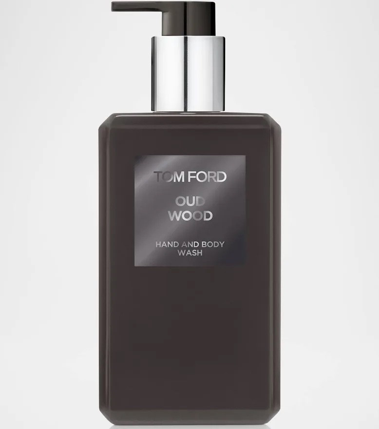 One of my favorite Tom Ford fragrances come in hand and body wash too! This oud wood fragrance is simply divine!